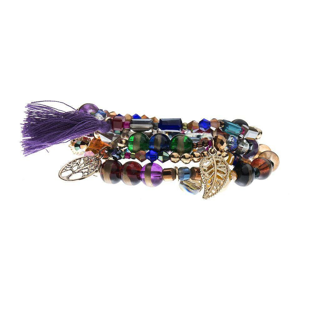 Armband - Lebensbaum und Blatt - Fox by Ren