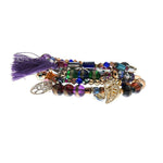 Armband - Lebensbaum und Blatt - Fox by Ren