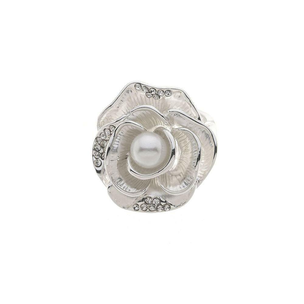 Ring - Blumen mit Perle - Fox by Ren