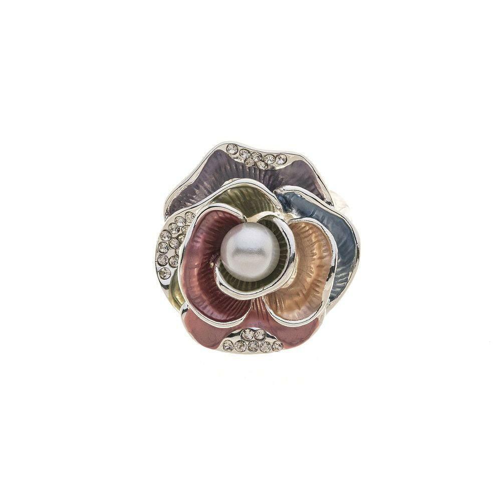 Ring - Blumen mit Perle - Fox by Ren