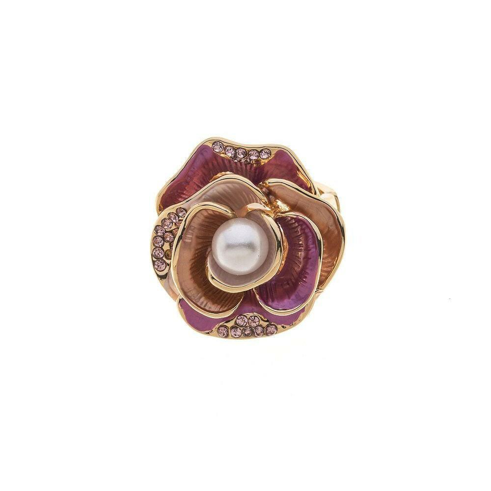 Ring - Blumen mit Perle - Fox by Ren