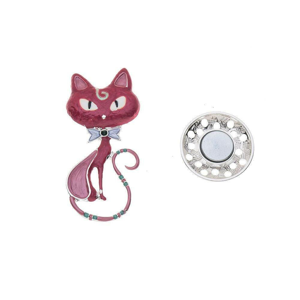 Brosche - Katze - Fox by Ren